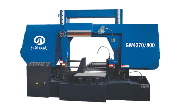 青神GW4270/800双柱龙门卧式带锯床